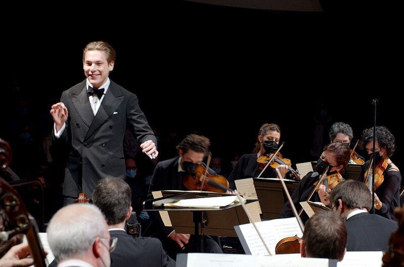 Klaus Mäkelä und Isabelle Faust interpretieren Brahms – Bild: ARTE F /​ © Camera Lucida /​ © Camera Lucida