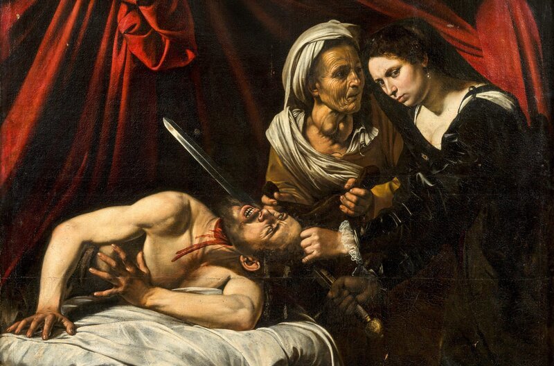 Obwohl im Wert von mehreren tausend Euro bleibt das Geheimnis um das „Judith enthauptet Holofernes“ Gemälde intakt: Ist Caravaggio der Maler? – Bild: arte