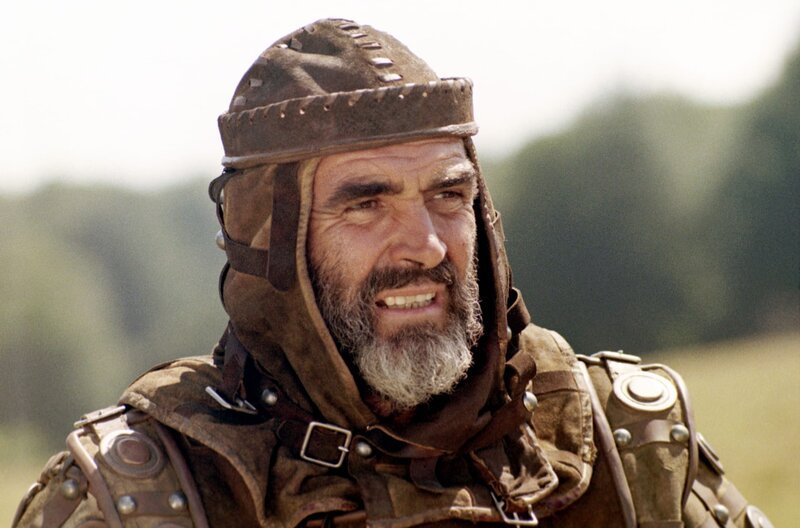 Robin Hood (Sean Connery) vor seinem letzten Kampf. – Bild: Columbia Pictures Industries /​ In der Hauptrolle: Sean Connery als Robin Hood