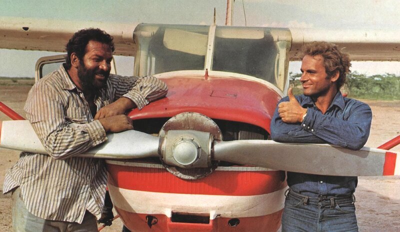 Salud (Bud Spencer, l.) und Plata (Terence Hill, r.) – Bild: CH Media