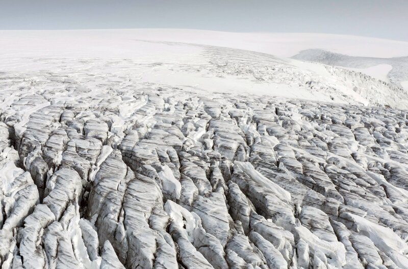 Europa unterm Eisschild – in Skandinavien war das Eis rund drei Kilometer dick. – Bild: Heiko De Groot /​ © Heiko De Groot