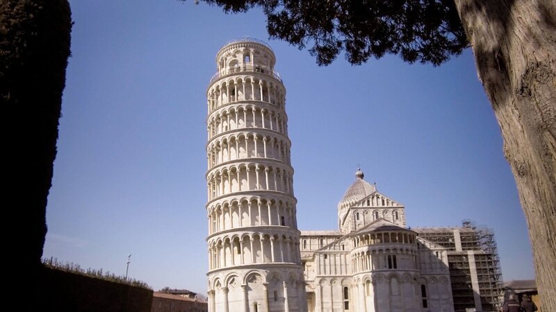 Der schiefe Turm von Pisa Die Verwendung des sendungsbezogenen Materials ist nur mit dem Hinweis und Verlinkung auf RTL+ gestattet. – Bild: RTL /​ (c) INA