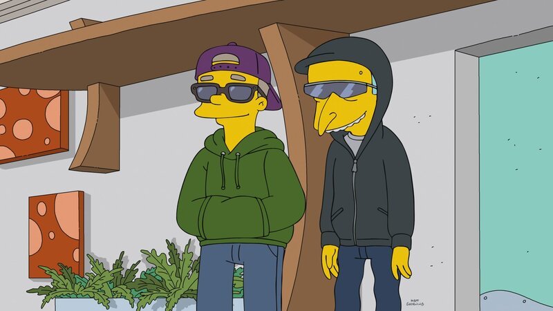 Smithers (l.); Mr. Burns (r.) – Bild: © 2018–2019 Fox and its related entities. All rights reserved