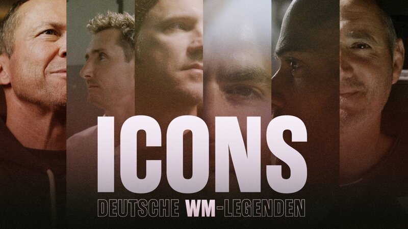 Deutsche WM-Legenden: Lothar Matthäus, Miroslav Klose, Philipp Lahm. – Bild: ZDF und We Are Era./​We Are Era