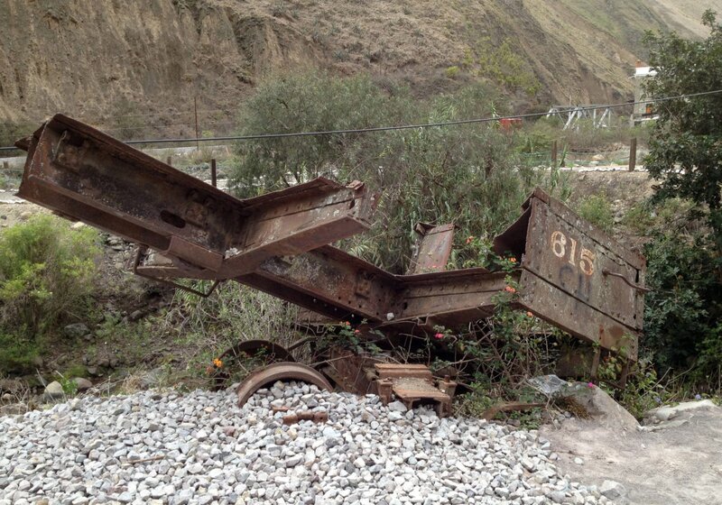 Zeugen vergangener Eisenbahntradition in Ecuador. – Bild: SWR/​SWR/​Peter Sonnenberg