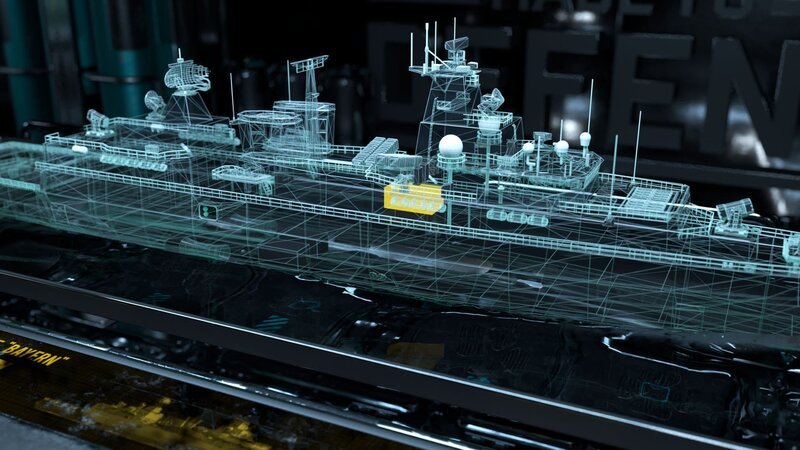 Schlachtschiff CGI – Bild: Warner Bros. Discovery