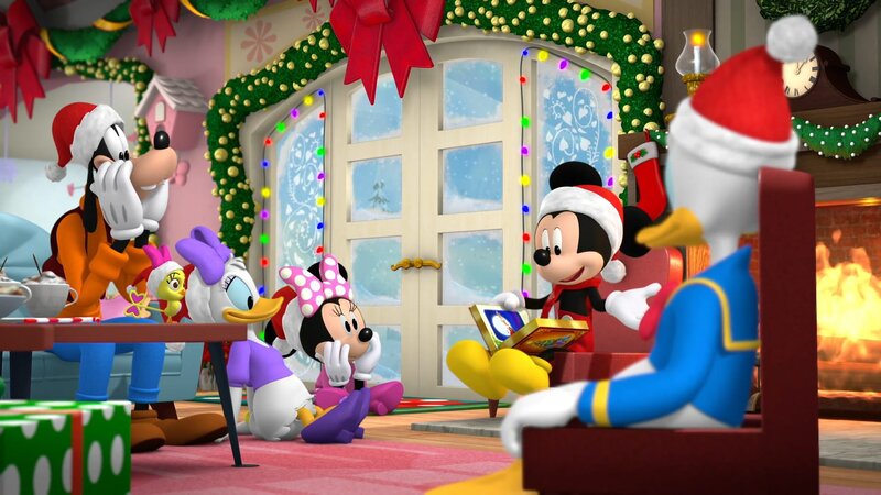 Weihnachten Mickey und Minnie