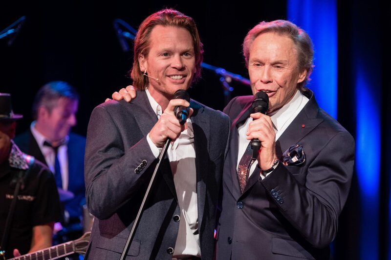 L-R: Mike Kraus, Peter Kraus. – Bild: ORF/​Hans Leitner