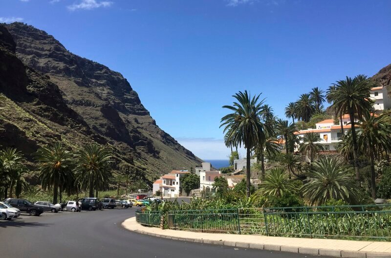 Im Valle Gran Rey, einer Gemeinde der Kanareninsel La Gomera. – Bild: HR/Monika Birk Im Valle Gran Rey, einer Gemeinde der Kanareninsel La Gomera. – Bild: HR/Monika Birk