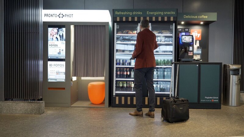 Verkaufsautomaten am Flughafen Zürich – Bild: RTL /​ Weltenangler GmbH