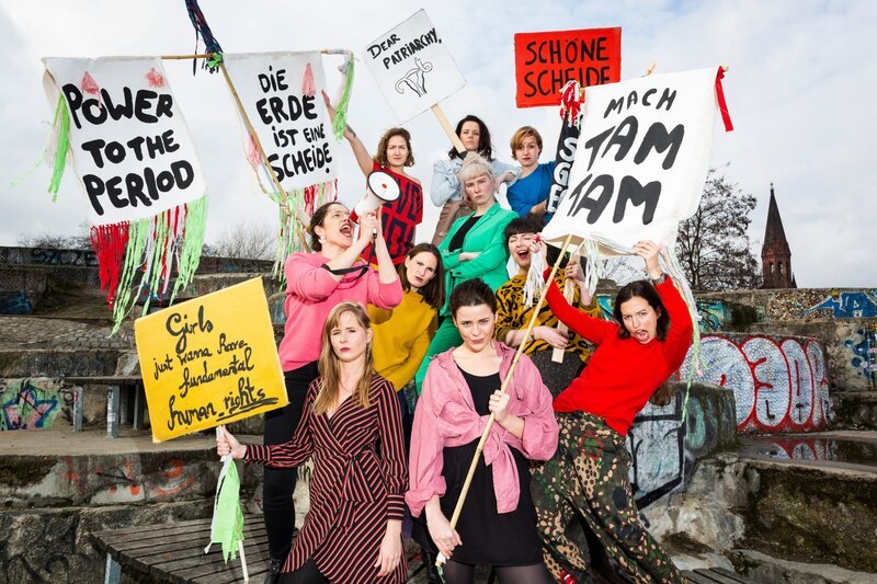 Das Team von „Einhorn“, einer Berliner Start-Ups. – Bild: ZDF und Verena Brandt.