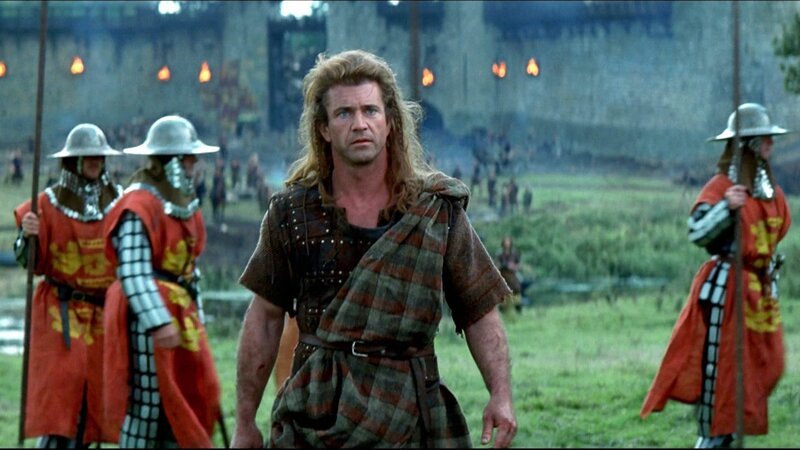 Schottland gegen Ende des 13. Jahrhunderts: Nachdem die englischen Besatzer seinen Vater und seine Frau getötet haben, schwört William Wallace (Mel Gibson) Rache.. – Bild: RTL Zwei