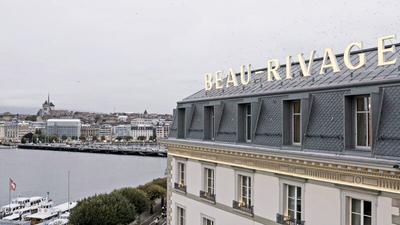 Hotel-Legenden: Genf Das Beau-Rivage Das Beau-Rivage in Genf – Bild: SRF/​SWR/​Lona Media/​Marcus Winterbauer