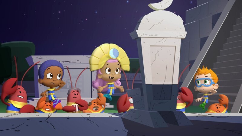 Bubble Guppies S05E13: Filmabend in Gefahr (Too Bright For Movie Night