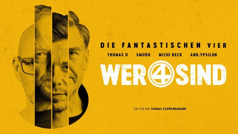 Wer 4 sind _ Die Fantastischen Vier – Poster – Bild: Kick Film GmbH Lizenzbild frei