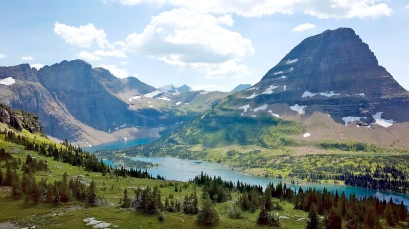 ‚ÄûHidden Lake‘Äú. Der Glacier Friedenspark in Montana. – Bild: PHOENIX/​ZDF/​Till Lehmann