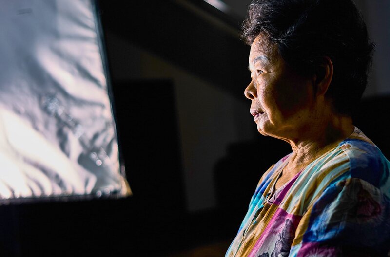 Wie Erfahrungen und Zeit ihre Spuren hinterlassen, zeigt „Your Face“ von Tsai Ming-liang an den Gesichtern von 13 Frauen und Männern in Großaufnahme. – Bild: arte