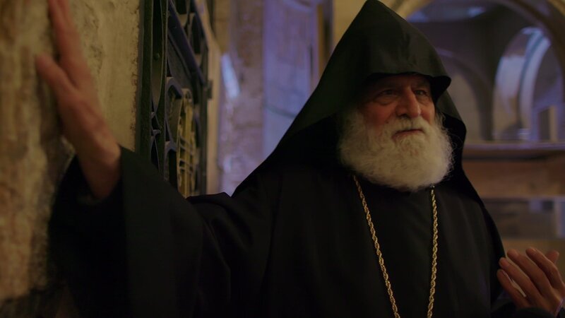 Der ehemalige Vorsteher der Armenisch-Apostolischen Kirche, Pater Samuel. – Bild: ZDF und NDR