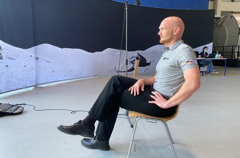 Alexander Gerst – neuer Star der europäischen Raumfahrt. – Bild: MDR/Lona Media Alexander Gerst – neuer Star der europäischen Raumfahrt. – Bild: MDR/Lona Media