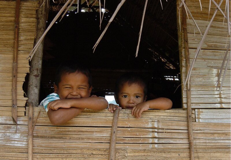 Orang Asli Kinder. – Bild: HR/​SR/​Ute Werner
