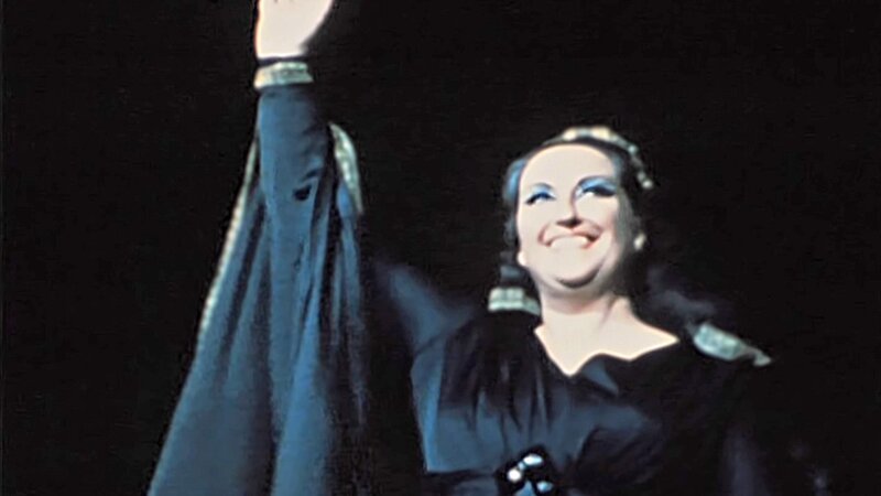 Montserrat Caballé singt Norma 1974. – Bild: ORF/ARTE/INA Montserrat Caballé singt Norma 1974. – Bild: ORF/ARTE/INA
