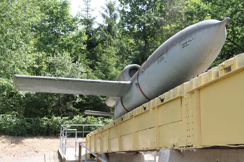 A V-1 flying bomb at Eperlecques in Northern France. (Photo Credit: Windfall Films) – Bild: Windfall Films Lizenzbild frei