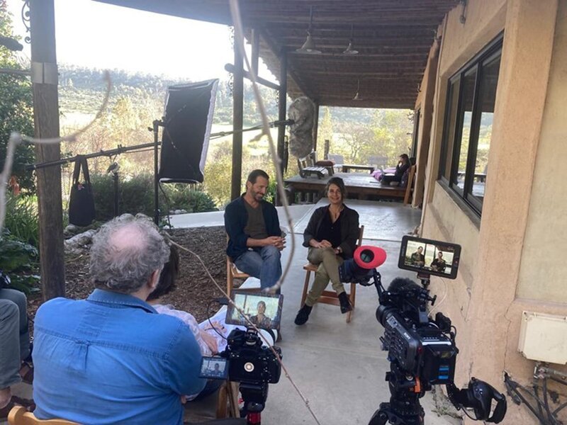 Interview mit den Choreograf*innen Noa Wertheim und Adi Shaëal, Gr¸nder der Vertigo Dance Company. – Bild: ZDF und Andreas Morell. Interview mit den Choreograf*innen Noa Wertheim und Adi Shaëal, Gr¸nder der Vertigo Dance Company. – Bild: ZDF und Andreas Morell.