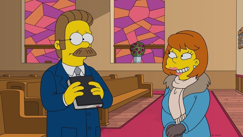 Die Simpsons S33e06 A Serious Flanders 1 A Serious Flanders 1 Fernsehseriende 