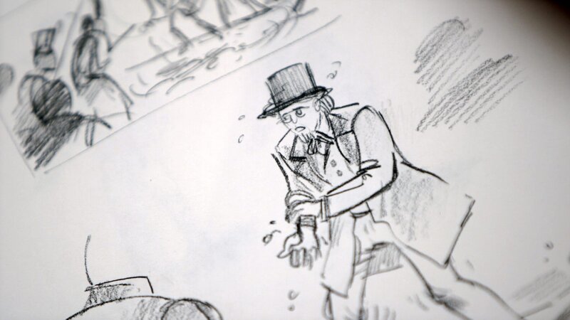 Illustration für die Ausstellung Aufsässiges Land. – Bild: Christian Haake / ORF / RAUMFILM Illustration für die Ausstellung Aufsässiges Land. – Bild: Christian Haake / ORF / RAUMFILM