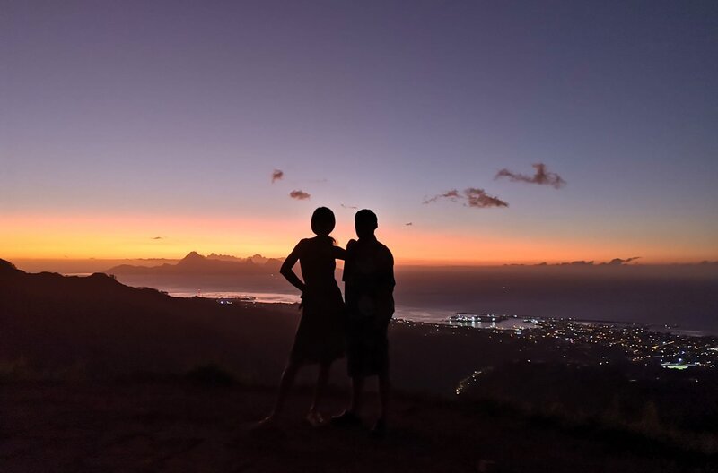 Sonnenuntergang über Papeete – Bild: SWR