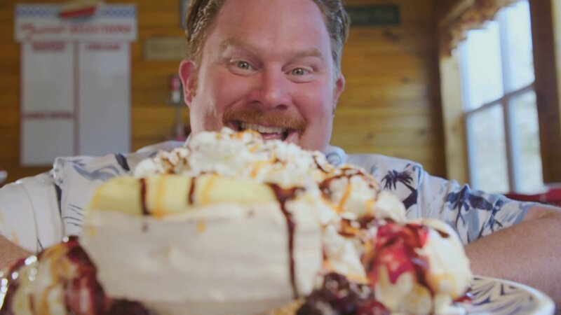 Man vs. Food mit Casey Webb S03E09: Casey Webb im Zuckerrausch (Duluth ...