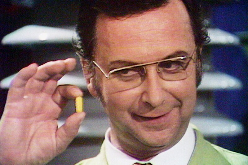 Professor Sound und die Pille Walter Roderer als Professor Sound SRF – Bild: SRF1