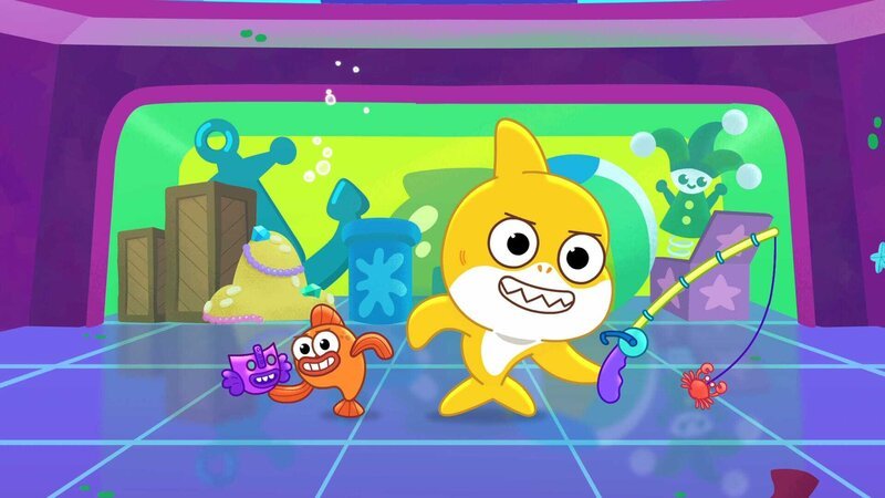 L-R: William, Baby Shark – Bild: Paramount