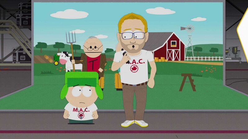 Kyle (l.), Terrance (2.v.l.) – Bild: ViacomCBS