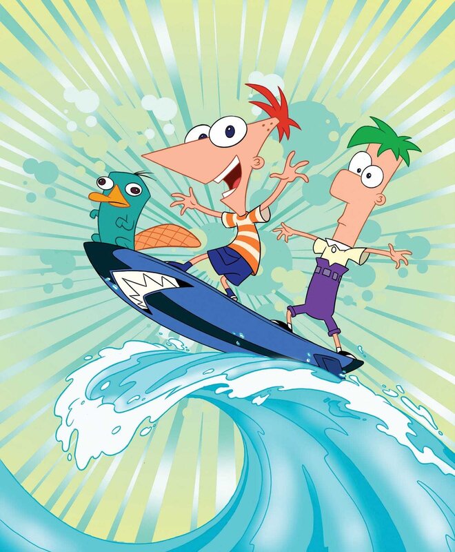 Phineas (l) und Ferb – Bild: Disney Channel