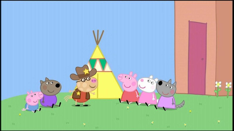 v.li.: George Pig, Danny Dog, Pedro Pony, Peppa Pig, Suzy Sheep, Wendy Wolf – Bild: PLURIMEDIA (Astley Baker Davies /​ Rubber Duck /​ Entertainment /​ Eone)