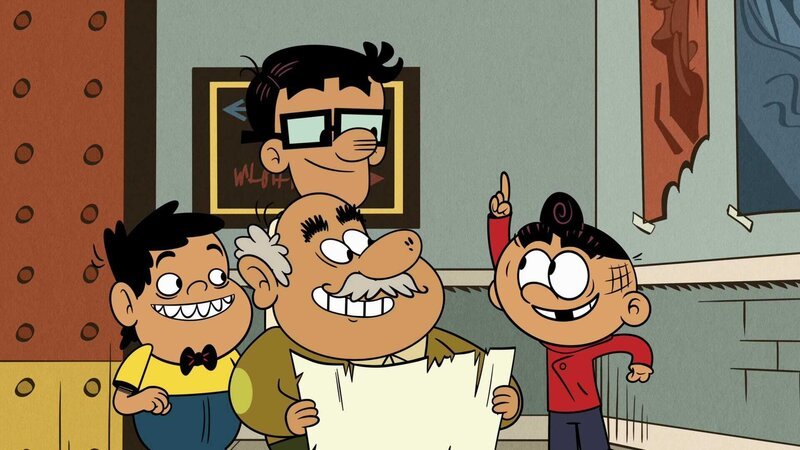 Vorne, l-r: CJ, Hector, Carl. Hinten: Carlos. – Bild: Paramount