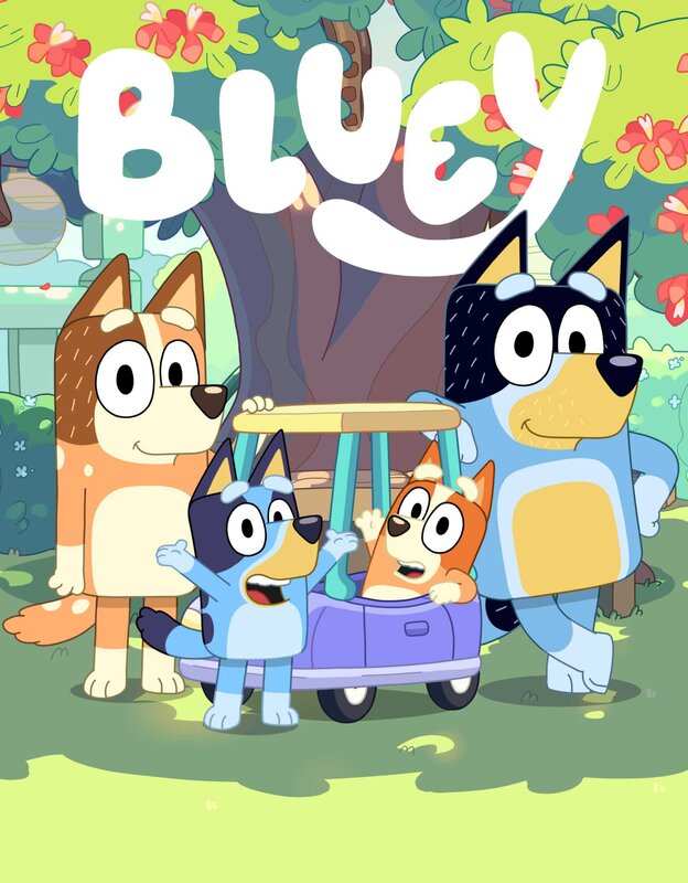 L-R: Chilli, Bluey, Bingo, Bandit – Bild: Disney