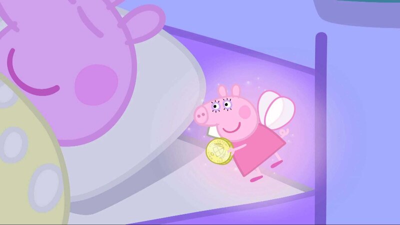 v.li.: Peppa Pig, Tooth Fairy – Bild: Paramount