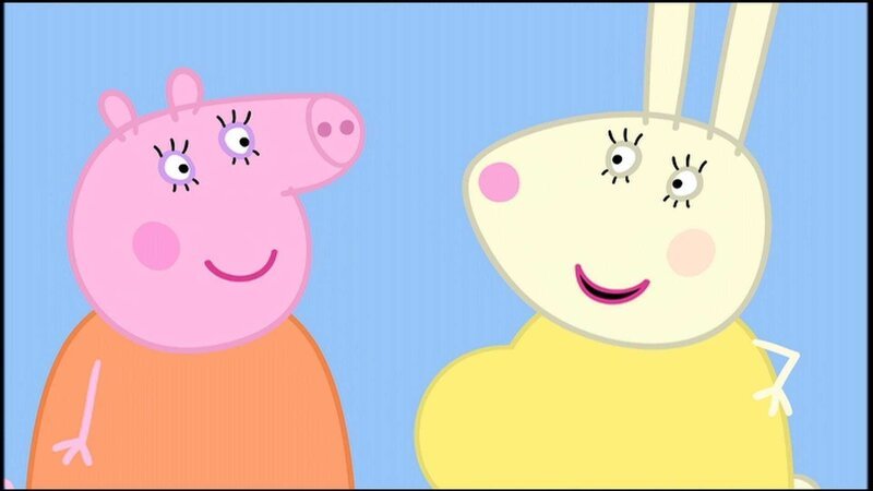 v.li.: Mummy Pig, Mummy Rabbit – Bild: PLURIMEDIA (Astley Baker Davies /​ Rubber Duck /​ Entertainment /​ Eone)