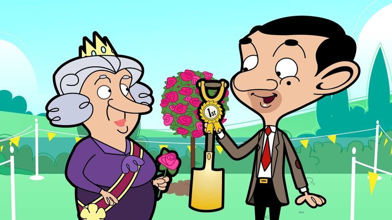 Endlich kann Mr. Bean den Sparten sein Eigentum nennen. Er hat den Wettbewerb gewonnen! – Bild: Boomerang (DE) /​ Tiger Aspect Productions 2014 Ltd