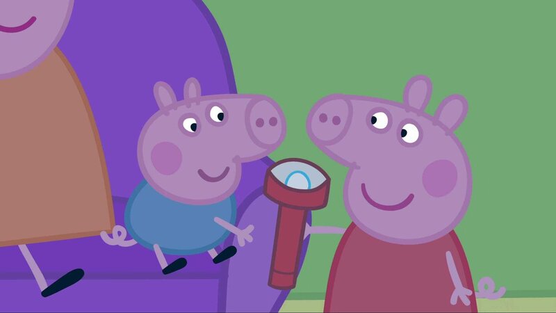 v.li.: George Pig, Peppa Pig – Bild: Paramount