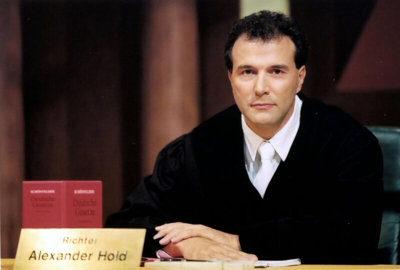 Richter Alexander Hold – Bild: Sat.1/​Rauner /​ Abdruck honorarfei nur in Zusammenhang mit SAT.1 Sendetermin