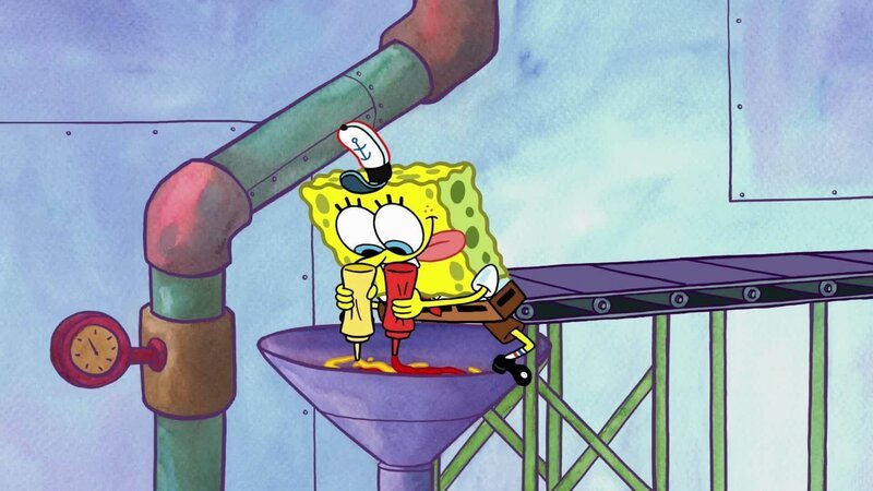 SpongeBob – Bild: ANNÉE Viacom International Inc. Tous droits réservés. Nickelodeon, Bob l’éponge et tous les autres titres, logos et personnages qui y sont associés sont des marques de commerce de Viacom International inc. Créé par Stephen Hillenburg.