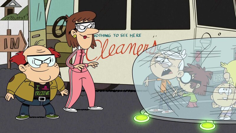 v.li.: Mr. Gurdle, Mrs. Gurdle, Lincoln, Lisa, Lily – Bild: Paramount