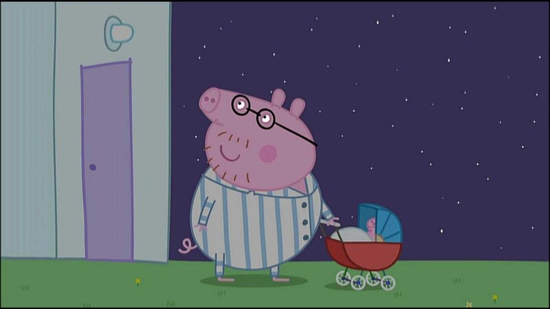 v.li.: Daddy Pig, Baby Alexander – Bild: PLURIMEDIA (Astley Baker Davies /​ Rubber Duck /​ Entertainment /​ Eone)