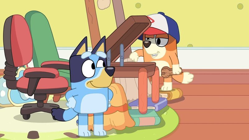 L-R: Blucy, Bingo – Bild: 2013 The Walt Disney Company Germany