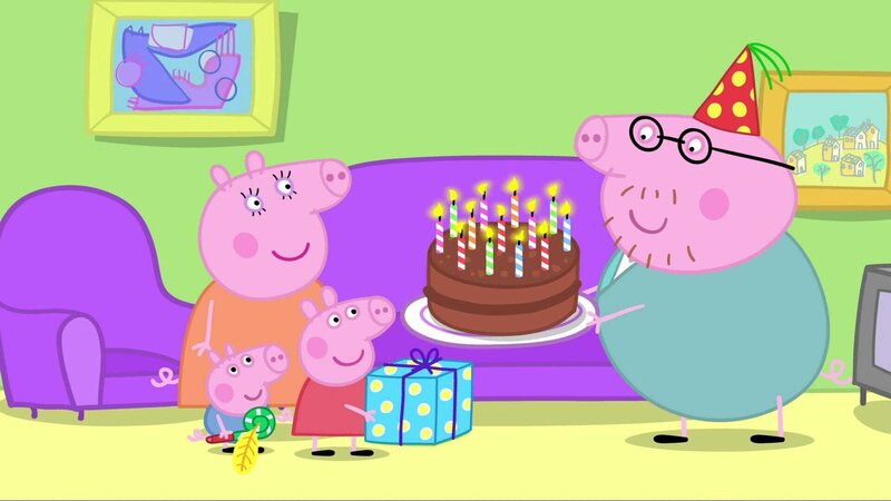 v.li.: Mummy Pig, George Pig, Peppa Pig, Daddy Pig – Bild: Paramount