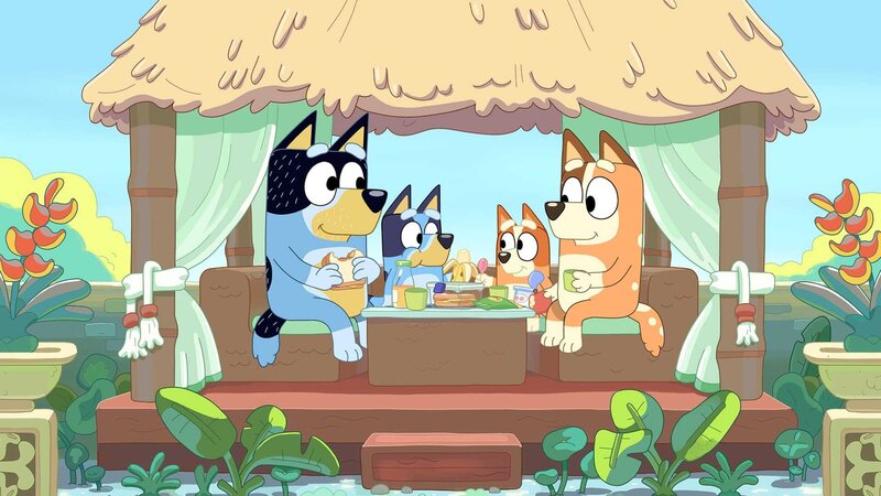 L-R: Bandit, Bluey, Bingo, Chilli – Bild: 2013 The Walt Disney Company Germany