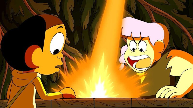 L-R: Craig Williams, The Squashinator – Bild: TM & © 2021 The Cartoon Network, Inc. A Time Warner Company. All rights reserve